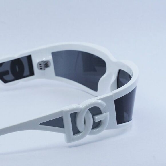 Dolce & Gabbana DG6198 331287 Rectangle Sunglasses White Frame - Lowest Price main image 8